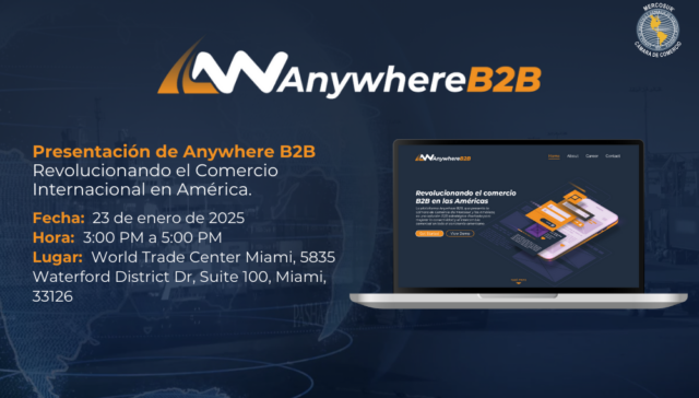 Apresentando o Anywhere B2B Revolucionando o Comércio Internacional na América